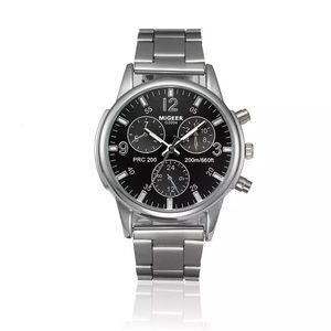 Silver/Black MiGEER Watch